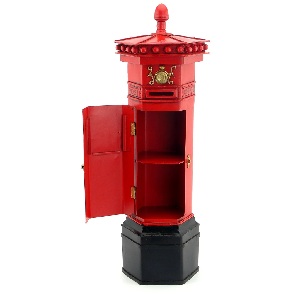 Антикварный Лондонский почтовый ящик железные рандомные украшения домашние
