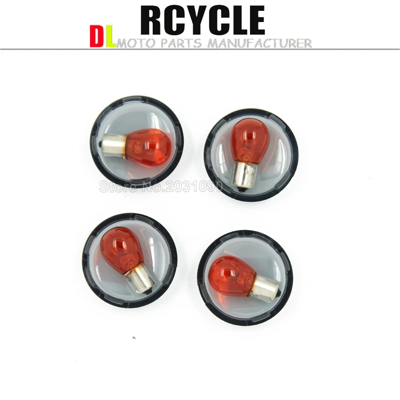Лампы для указателей поворота Harley Davidson Sportster 883 1200 XL XR 2002 и выше|turn signal lens|turn signalsmoke