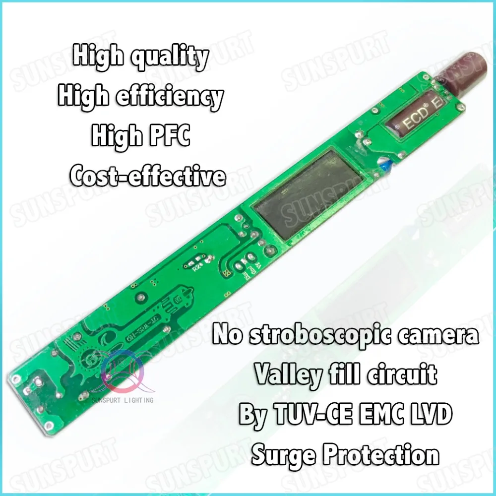 5Pcs CE PFC No Flicker 25W AC85-277V LED Driver 12-24x1W 300MA DC35-82V Constant Current Power For T8 Lamp Free Shipping | Освещение