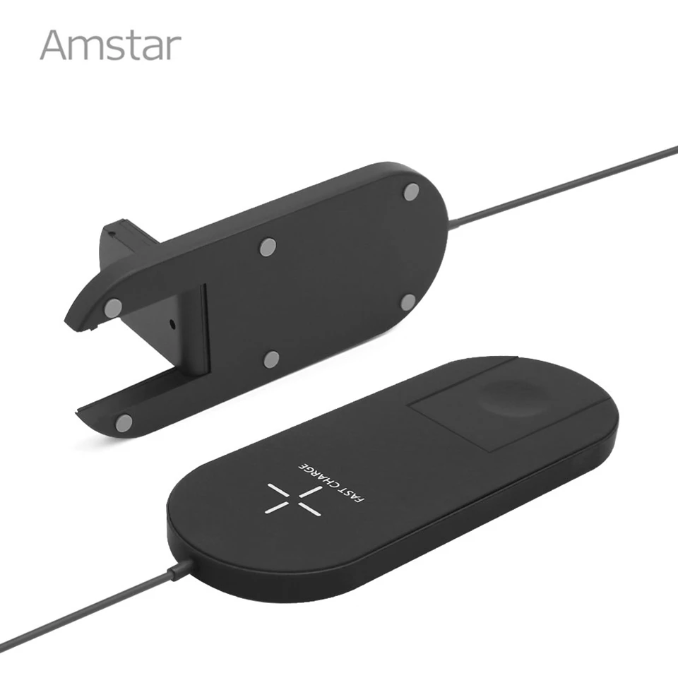 8 шт./лот Беспроводное зарядное устройство Amstar для Apple Watch 4/2/1 Беспроводная зарядка