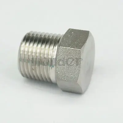2 &quotNPT Male 304 нержавеющая сталь с шестигранной головкой и твердой заглушкой