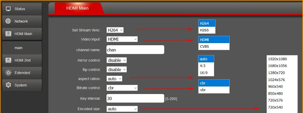 HEVC 1080 P 1080i HD HDMI к RTSP RTMP UDP HLS видео поток кодер IPTV потоковая трансляция в прямом эфире кодировщик H.265 H.264 передатчик