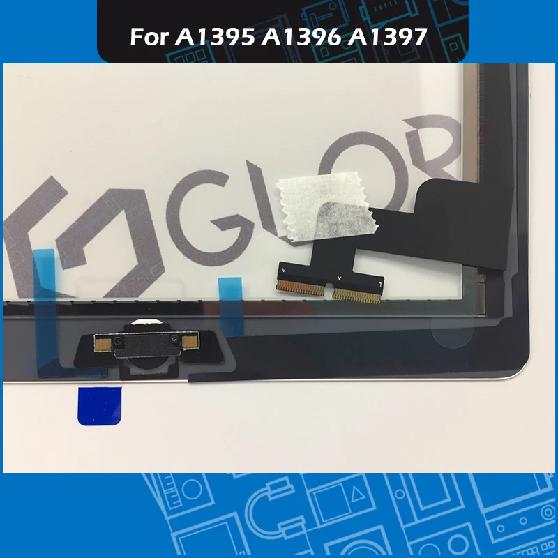 Черно-белая A1395 A1396 A1397 сенсорная панель для iPad 2 дигитайзер Сенсорная передний