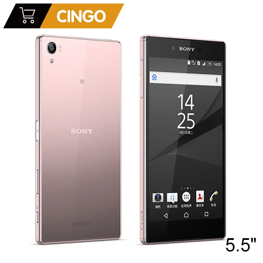 Оригинальный Sony Xperia Z5 Премиум E6853 пикселей 3 Гб оперативной памяти 32 встроенной