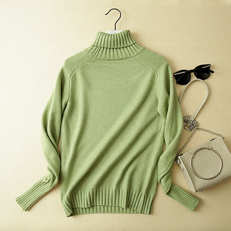 7 цветов женский осенне-зимний свитер теплый высококачественный Женский пуловер