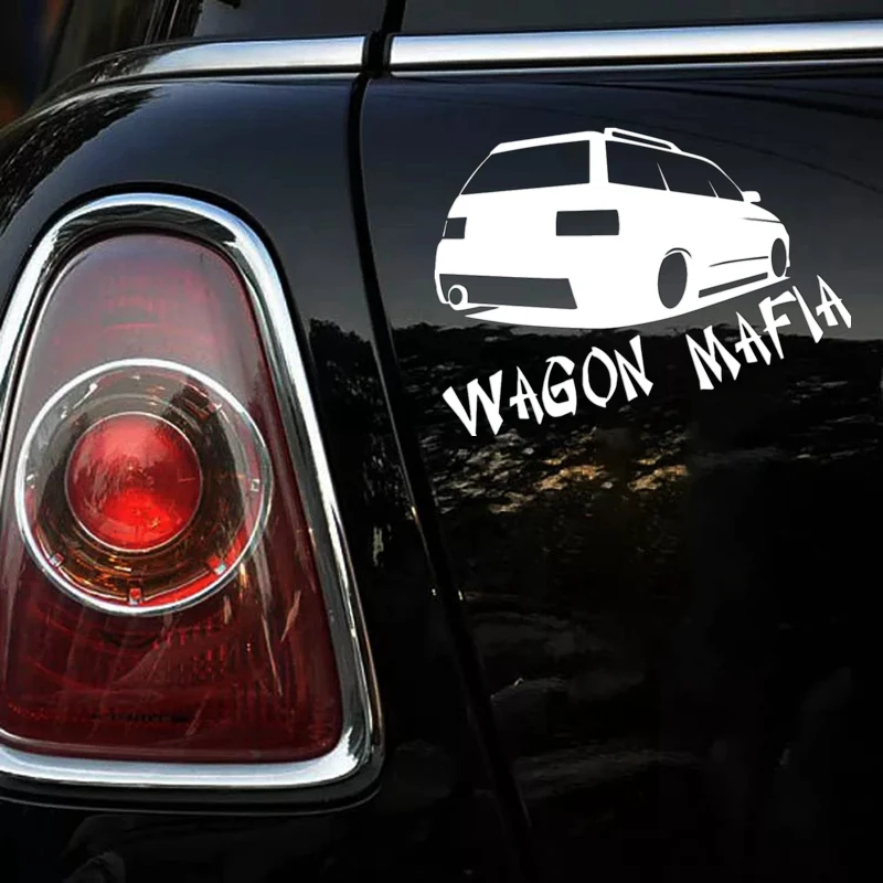 CK2284#15*20см наклейки на авто Wagon Mafia водонепроницаемые машину наклейка для