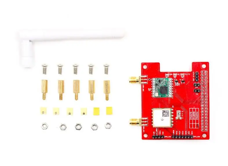 ЛОР GPS шляпа версии V1.0 Lora/GPS _ HAT это модуль оплаты для LoRaWan и ues с Raspberry