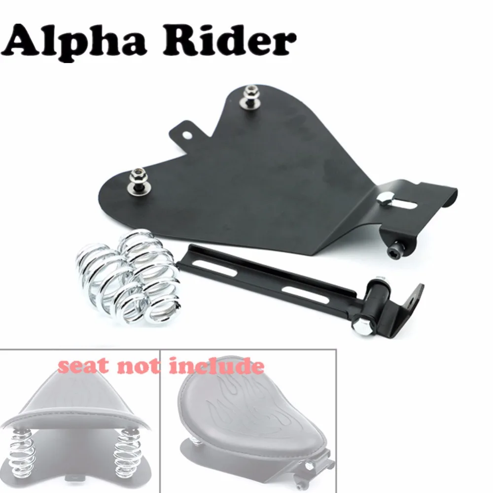Мотоцикл Solo Seat Baseplate и пружины кронштейн сидящая Подушка монтажный комплект для