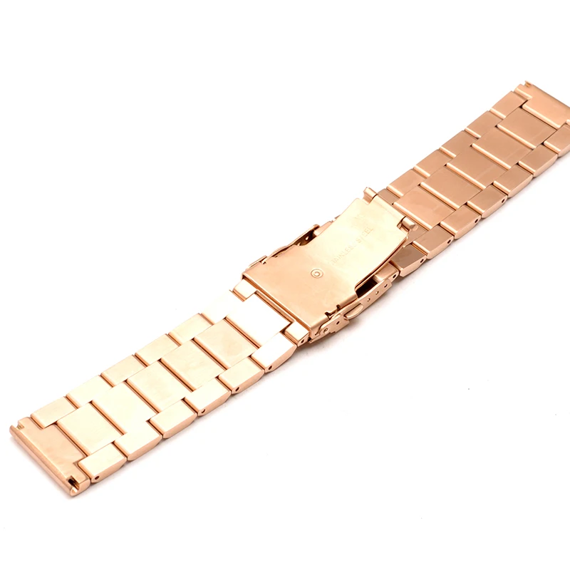 

High Quality Solid Stainless Steel Watchbands 18MM 20MM 22MM 24MM Men Nato Watch Strap Band Rose Gold Metal Watch Bracelets