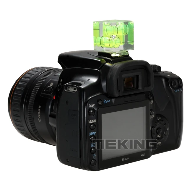 Тройной 3-осевой Горячий башмак Spirit Level 2в1 набор Bubble Gradienter для Canon Nikon | Электроника