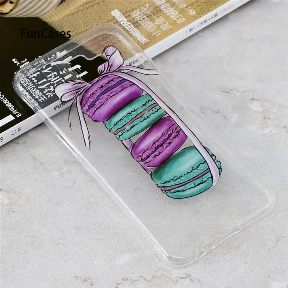 Coque чехол для телефона samsung Galaxy J4 плюс Чехол из мягкого силикона ТПУ с рисунком