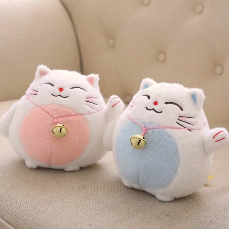 Плюшевая игрушка Lucky Cat японская аниме экшн фигурка счастливой кошки приносит