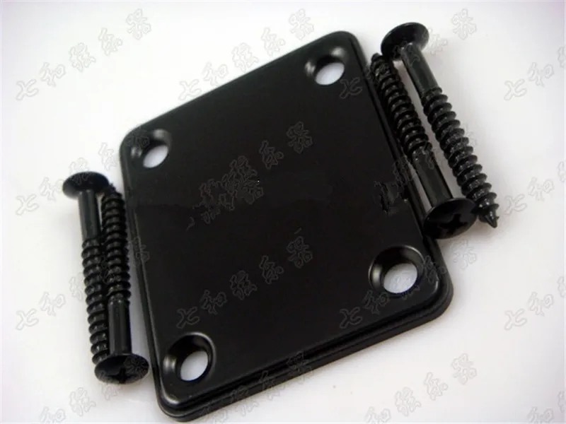 Черные соединительные пластины для электрической бас гитары 5 комплектов