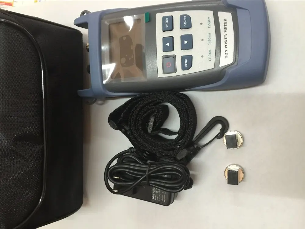 Цифровой Ручной Ruiyan RY P100 1310/1490/1550 м FTTH PON оптический измеритель мощности для EPON GPON