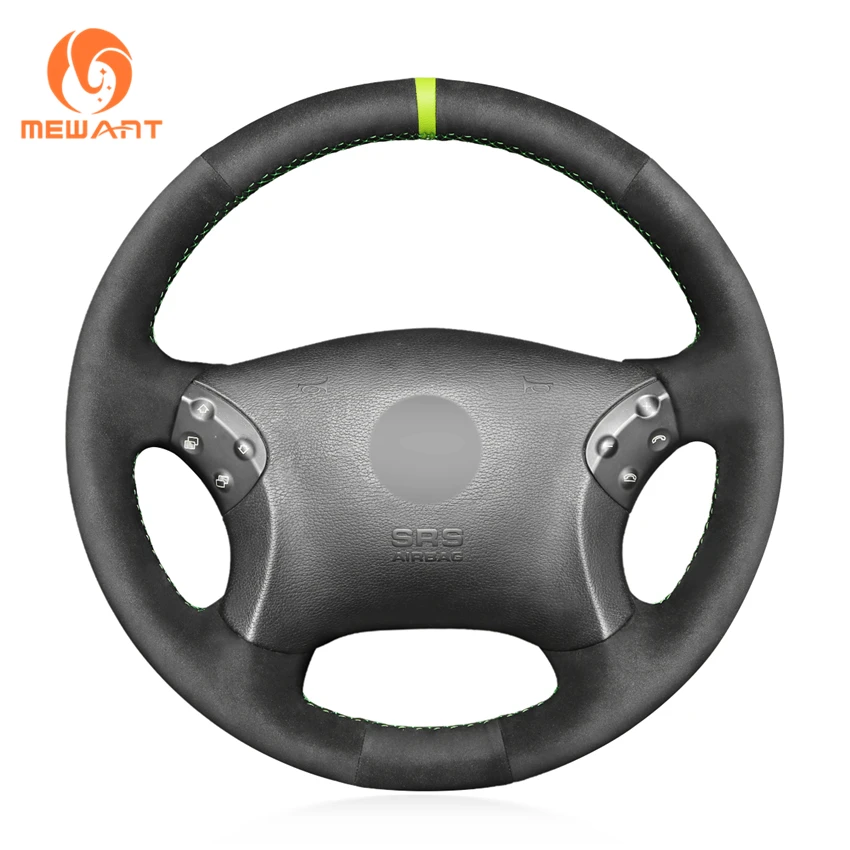 MEWANT удобный черный синтетический замш мягкий прочный ручной сшитый чехол