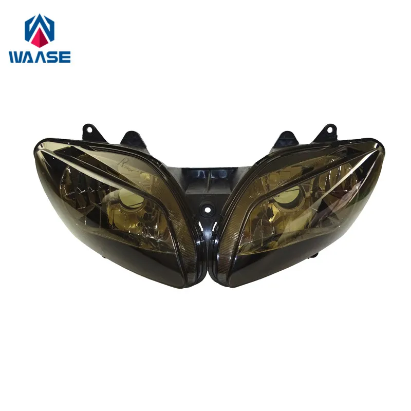 waase Motorcycle Front Headlight Headlamp Head Light Lamp Assembly For Yamaha YZF R1 2002 2003