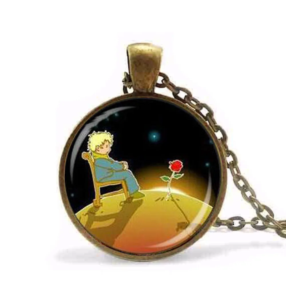 Новый Маленький принц ожерелье искусство кулон Климт игрушки Доктор Кто