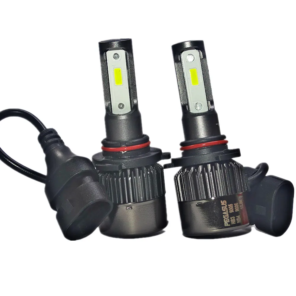 2 шт. Автомобильные светодиодные лампы HB3 9005 42 Вт 6500 лм к|Передние LED-фары для авто| |