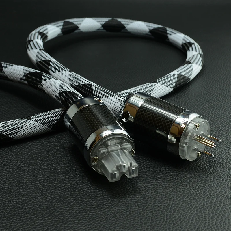 Hi End OCC 4 квадратных кабеля питания США AC Кабель Fi|cable hifi|hifi cableocc cable |