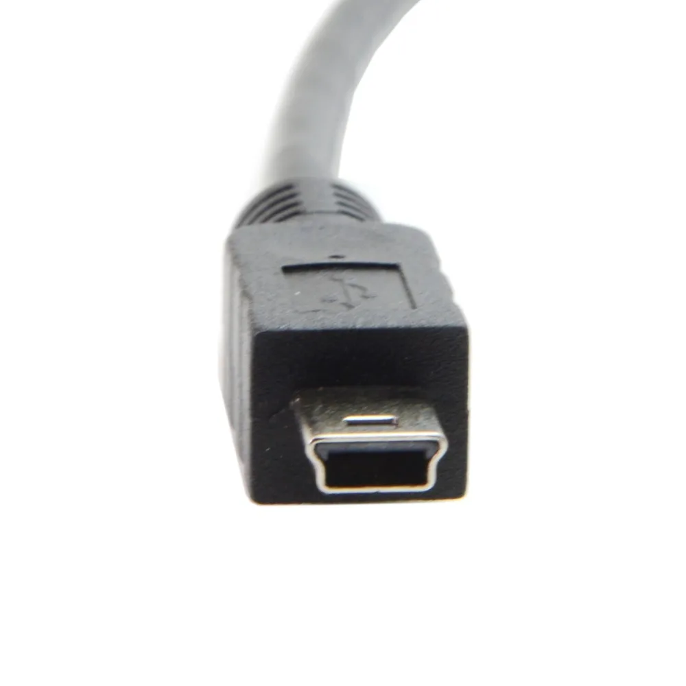 Мини usb 5pin мини USB2.0 папа к 2 0 Женский удлинитель кабель 30 см 50 3 м 5 с винтами панель