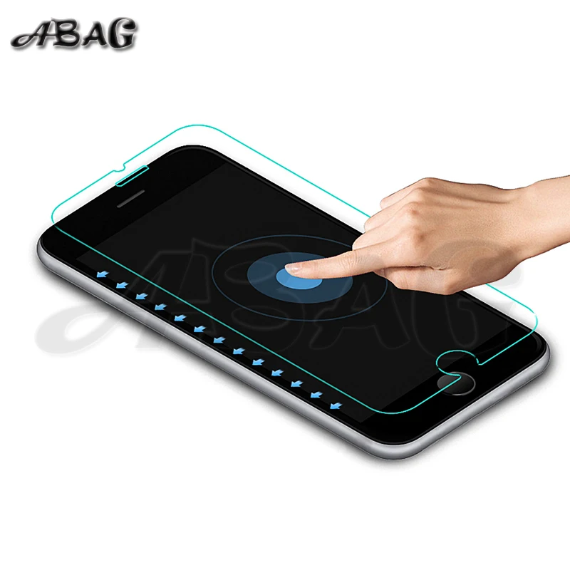 ABAG 9H 2.5D 0 26 мм закаленное стекло для iphone 6 6s 6plus Защита экрана x 8 8plus 7 7plus 5 4 дуговая