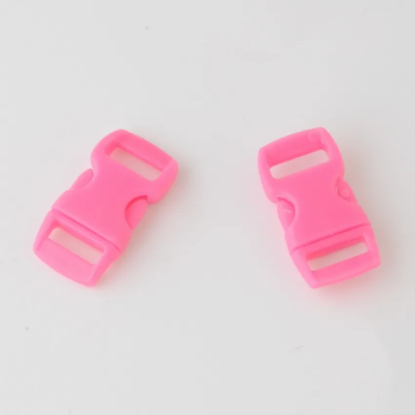 50 шт. Пластиковые Контурные боковые застежки для Паракорда браслета рюкзака