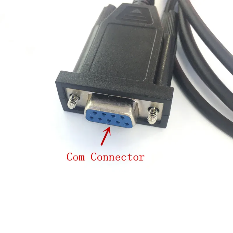 

Com K plug 8 pins 2 in 1 muilt function programming cable for Kenwood Baofeng walkie talkie TM471 TK868G etc car base radio