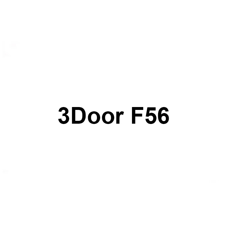 3 DOOR F56 Наклейка на руль для Mini Cooper JCW One+ S F54 F56 F55 F60 R55 R56 R57 R58 R60 R61 - Название цвета: 3 DOOR F56