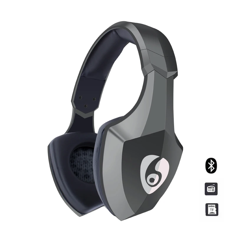 NVAHVA карты MP3 плеер Цвет светодио дный Bluetooth гарнитура с FM V4.0 Headphon Беспроводной