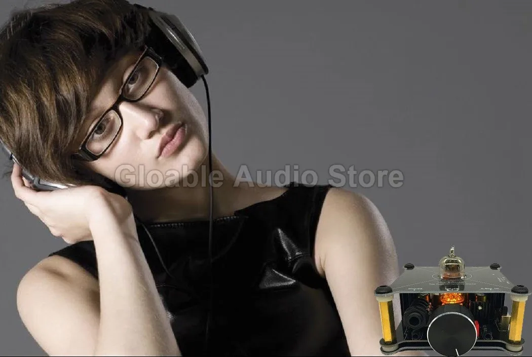 LeeSound TE1 класс A 12AU7 наушники стерео HiFi ламповый усилитель устройства предварительного усилителя