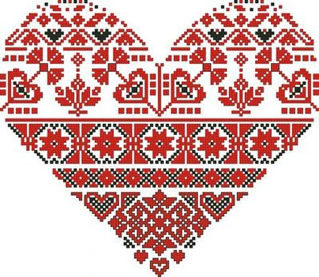 Набор для рукоделия вышивки крестом 11CT & 14CT красное сердце|cross stitch|diy cross stitchset for