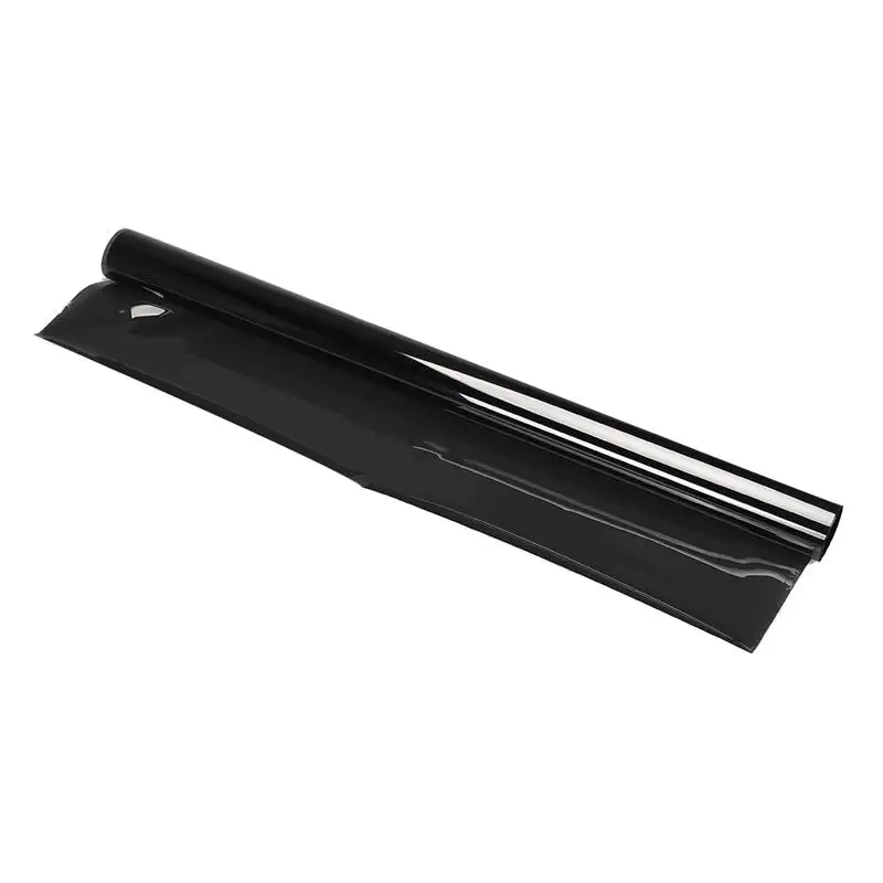 

75CMx6M Dark Black Car Van Window Tint Film Universal Sun Protection Car Tinting Dark Side Fit for Privacy Glare Heat Reduction