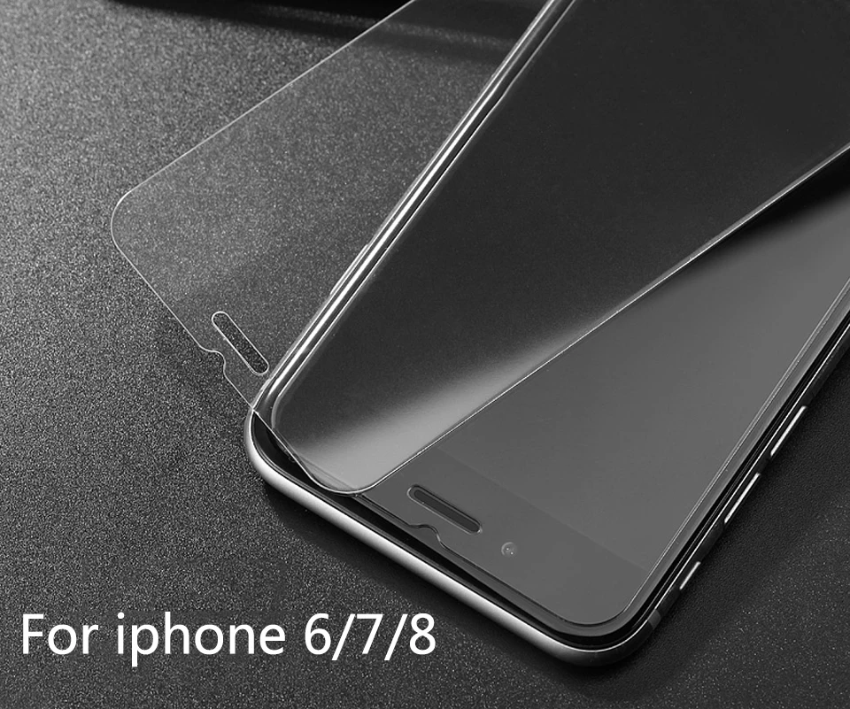 2.5D 9H протектор экрана закаленное стекло для iPhone 6 6S 5s 7 8 SE 4S 5 5C XR XS Max закаленное стекло для iPhone 7 6 6S флимовое стекло
