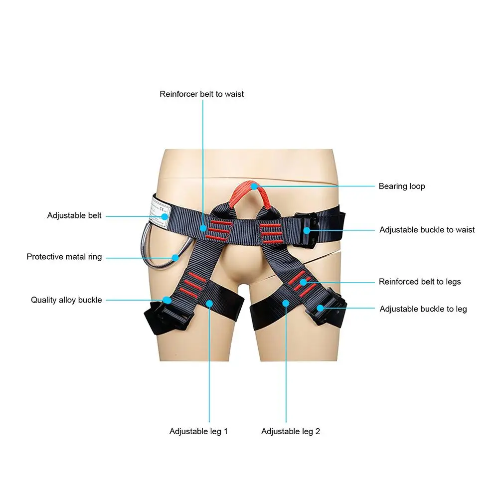 Профессиональная шлейка бюст ремень Открытый скалолазание пояс для альпинизма