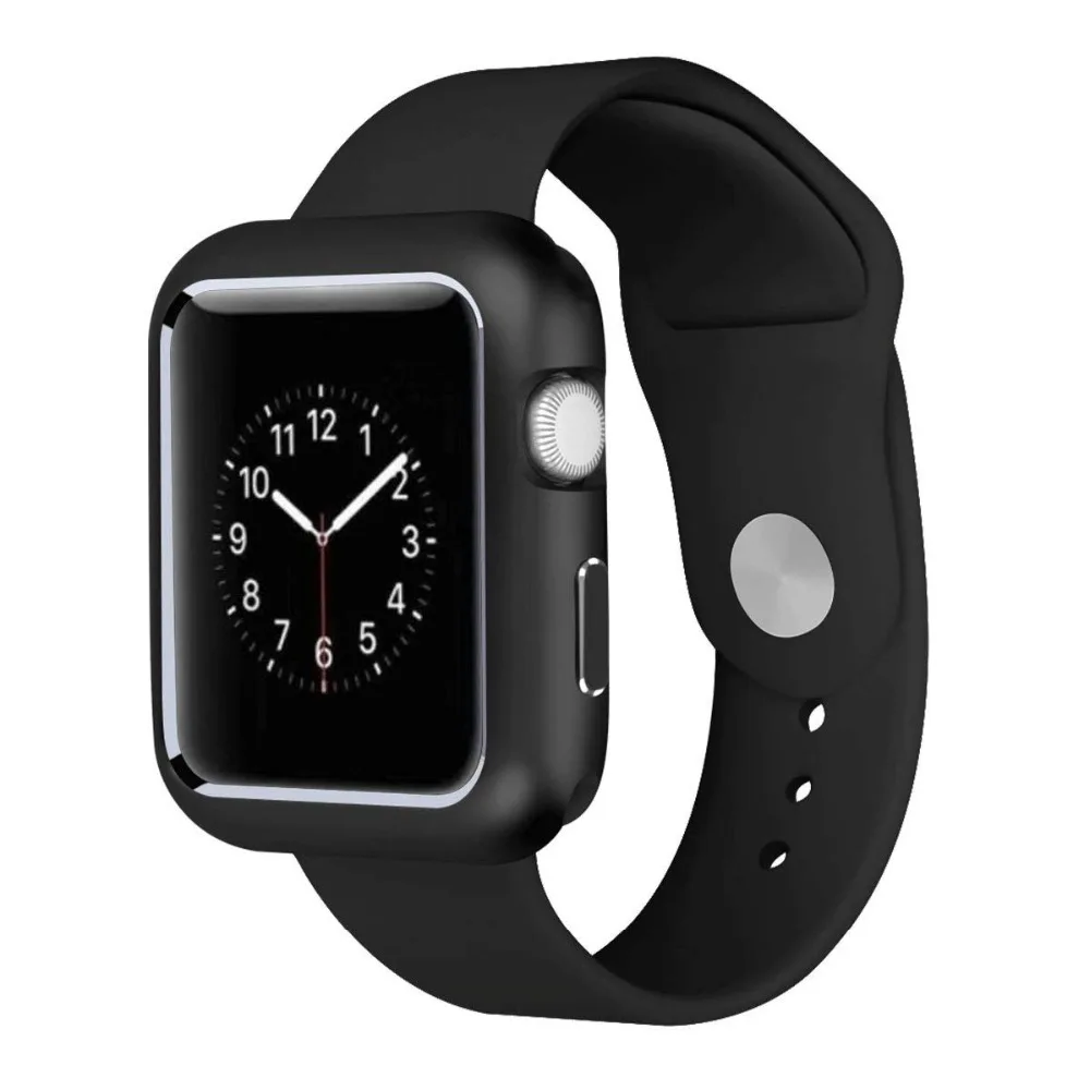 Protective case for apple watch band 4 44mm 40mm iwatch series 3 2 1 42mm 38mm magnetic adsorption technology aluminum | Наручные часы