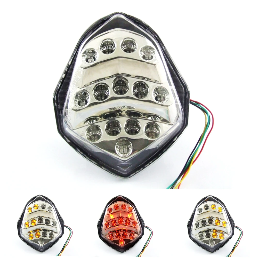 

Led Motorcycle Rear Tail Light Brake Turn Signal Integrated For SUZUKI GSXR1000 2003-2004