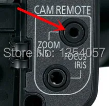 Новая видеокамера зум дистанционное управление DV контроллер с пружинным кабелем