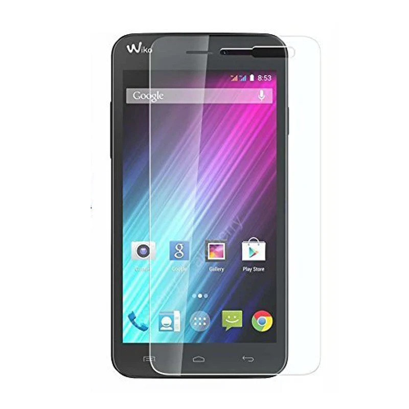 50 шт. закаленное Стекло для Wiko радуги варенье 4 г шоссе чистый Ленни лихорадка