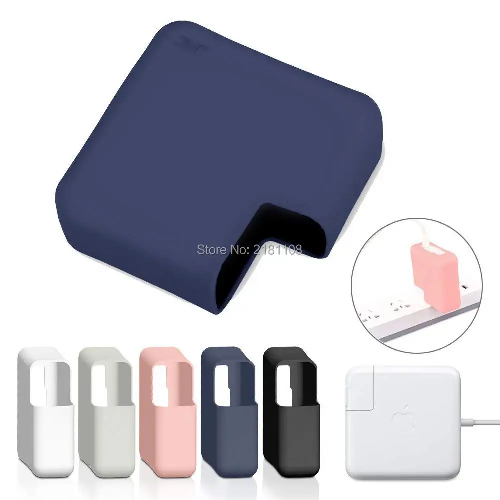 Ультратонкий силиконовый защитный чехол для зарядного устройства Macbook с