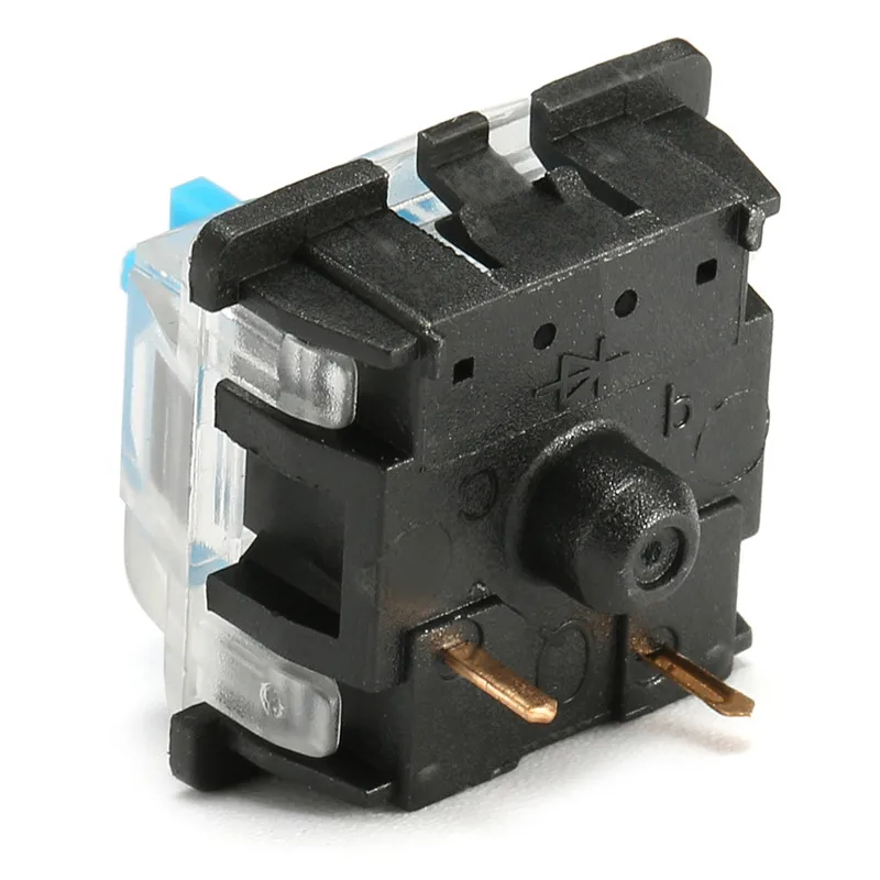 10 шт. колпачки для клавиатуры 3 Pin USB проводной механический переключатель синий