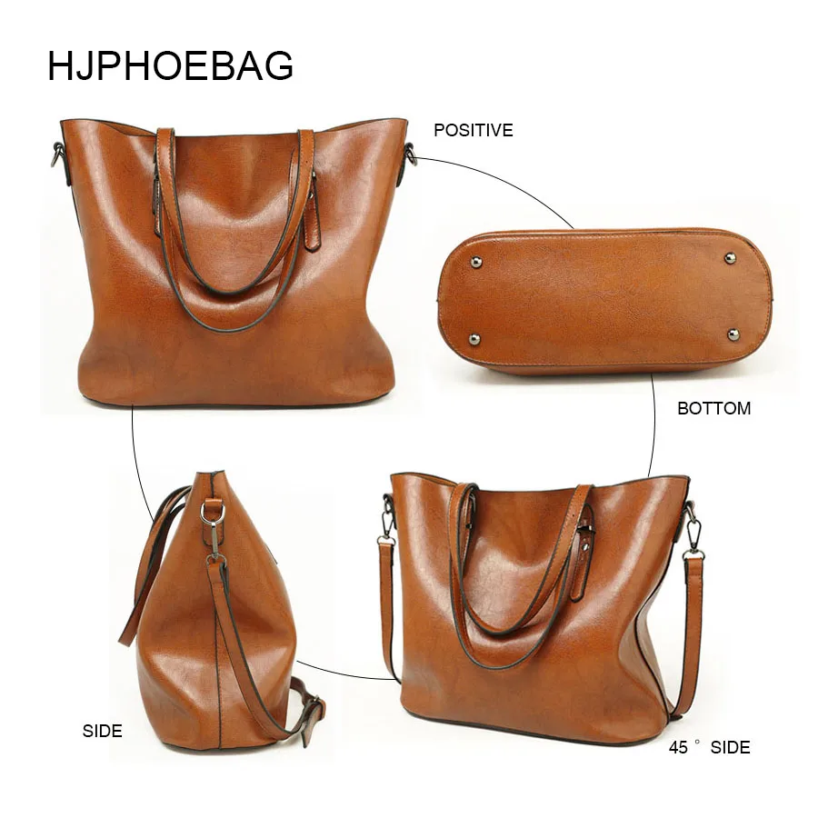 HJPHOEBAG новые сумки тоут модные роскошные женские дизайнерские большие ведро
