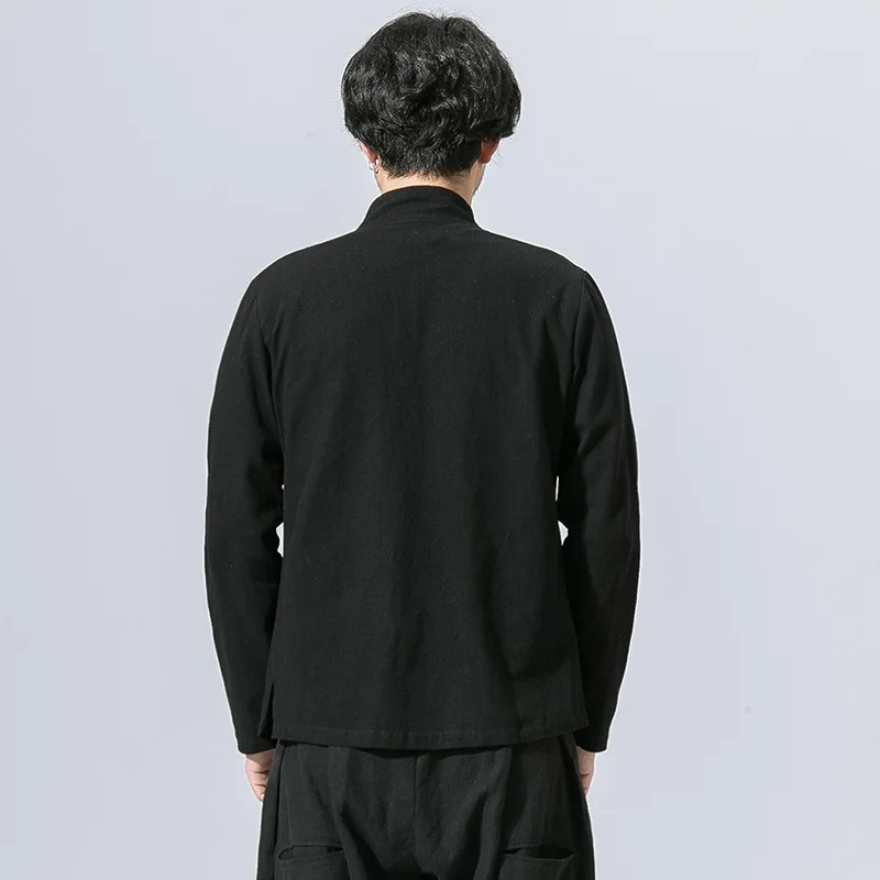 Для мужчин из хлопка и льна рубашки для мальчиков с длинными рукавами рисунком