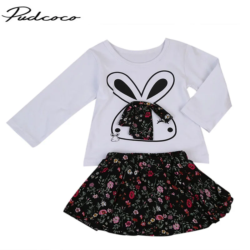 Комплект из 2 предметов для маленьких девочек подарок на день рождения футболка с