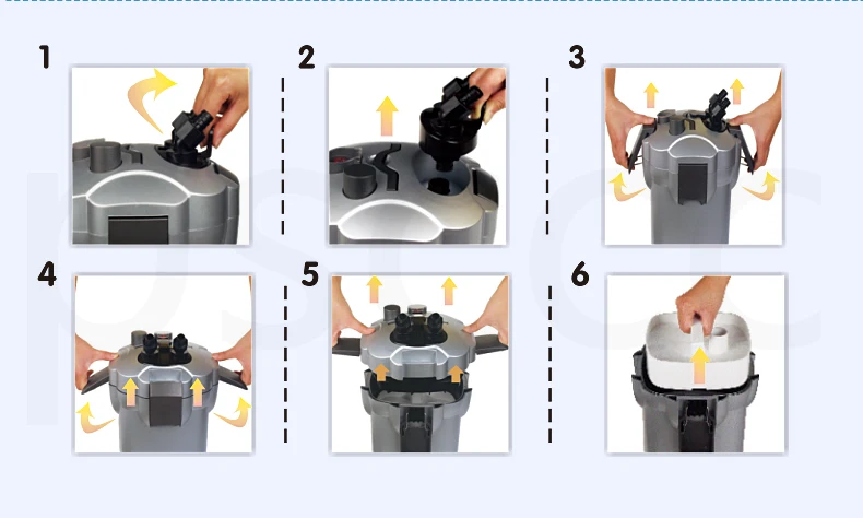 BOYU EF-10 EFU-10 EF-15 EFU-15 EF-20 EFU-20 EF-25 EFU-25 EF-35 EFU-35 EF-45 EFU-45 аквариумный Биохимический внешний фильтр