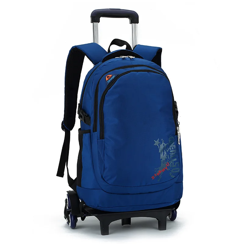 Горячее предложение Съемный Дети Школьные ранцы с 6 Колёса ребенок подняться