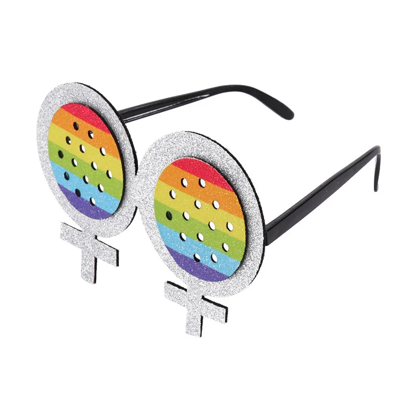 H & ZY Gay Pride Косплей Опора украшения очки аксессуары ЛГБТ для мужчин и женщин
