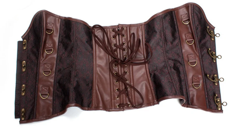 Винтажный корсет из коричневой стали с корсетом в стиле стимпанк|bustier or corset|corset top