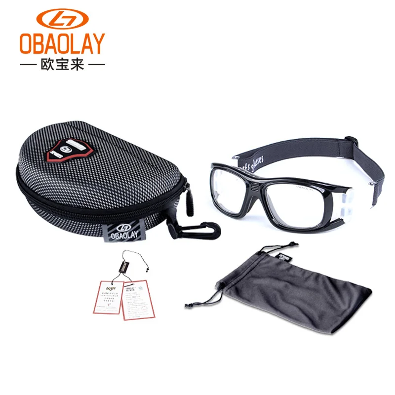 Basketball Protective Goggles PC Lens Outdoor Sports Football Ski Glasses Myopia Cycling Prescription lenses Men 8 Color | Спорт и