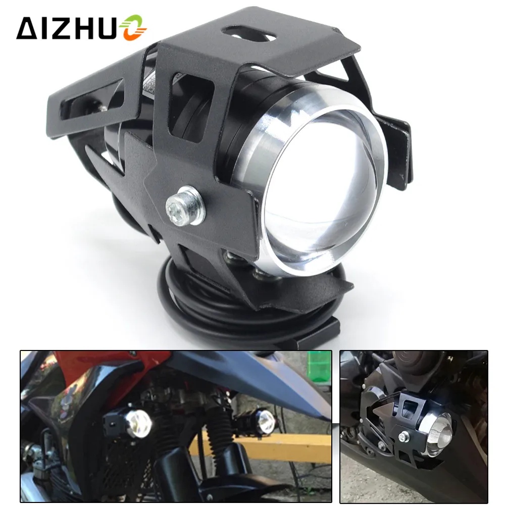Универсальная светодиодная фара для мотоцикла yamaha MT07 MT 07 YZ 125 R25 MT09 tracer R1 2004 2007 2008