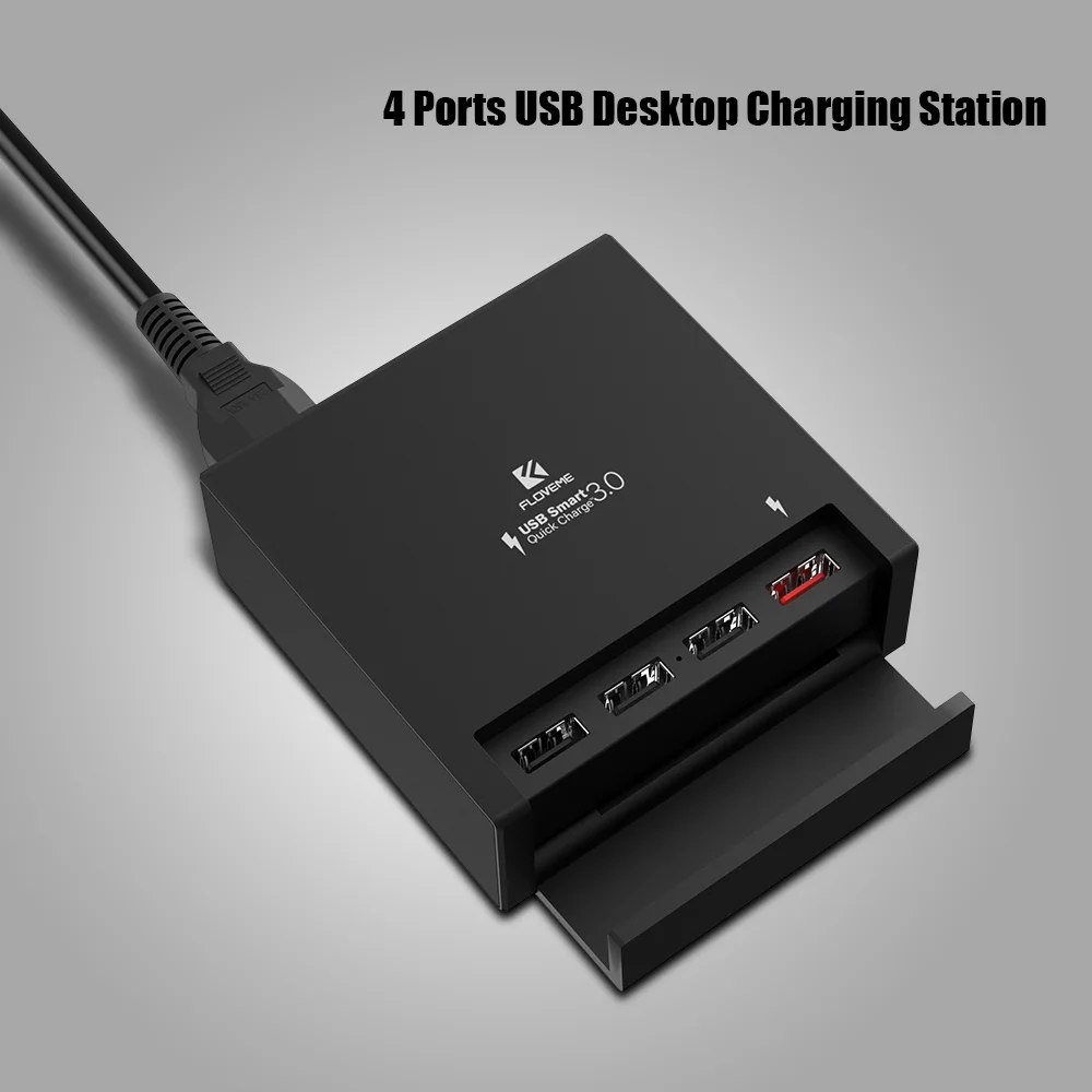 Floveme Универсальный USB Зарядное устройство Qualcomm Quick Charge 3.0 телефон для iPhone iPad Samsung